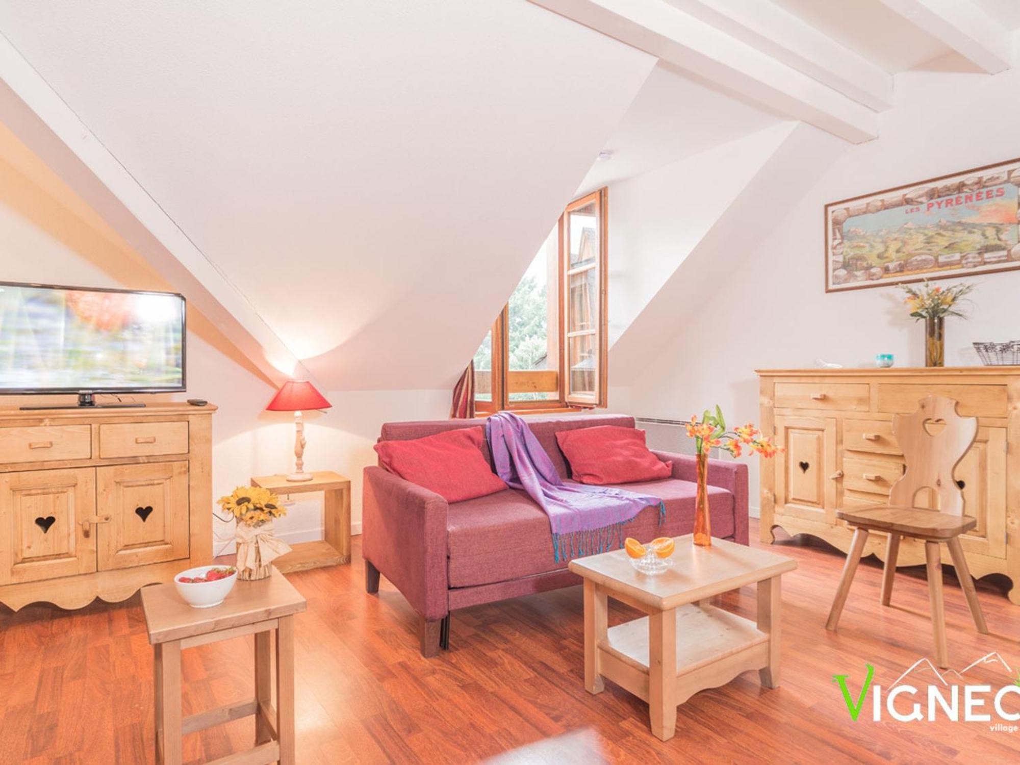 Appartement 3 Pieces 8 Pers Avec Terrasse Et Piscine En Ete, Pres De Saint-Lary-Soulan - Fr-1-504-57 Vignec Eksteriør bilde